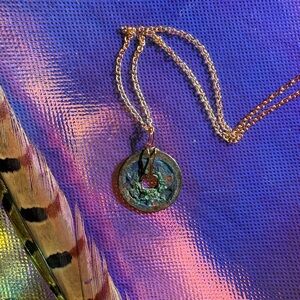 Bronze Coin Necklace
